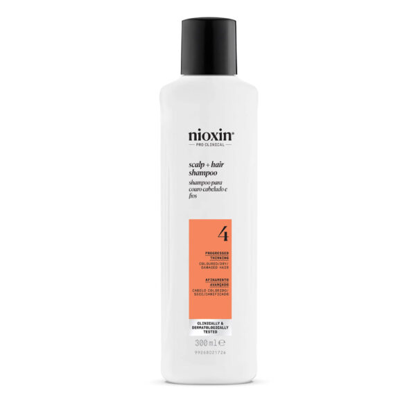 Sistema 4 Shampoo - Para Cabelo Colorido, Afinamento Avançado