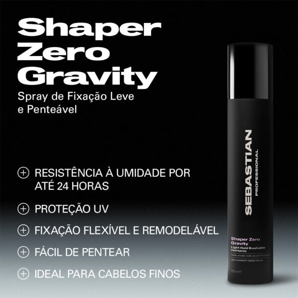 4068359107517_3.jpg Spray Fixador Seb Shaper Zero 300ml