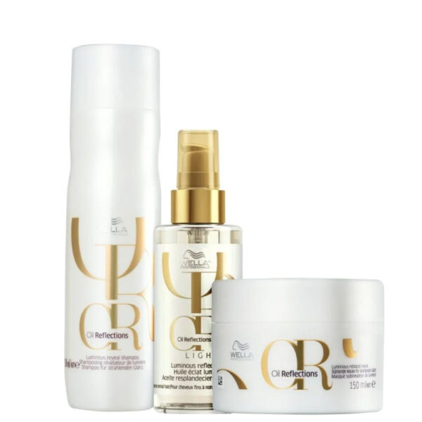 Kit59_1.jpg Oil Reflections - Shampoo 250ml+Máscara Capilar 150ml+Oil Reflections Light 100ml